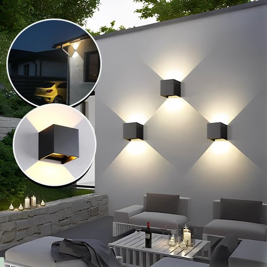 MARPOU mur led lampe extérieure/intérieure étanche : Illuminez votre espace avec style - Maisonplanet