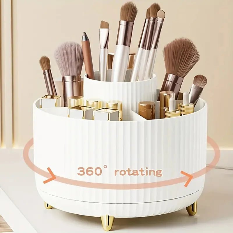 Organisateur de Porte - Brosse de Maquillage 5 Emplacements : La Solution Élégante pour votre Routine Beauté - Maisonplanet