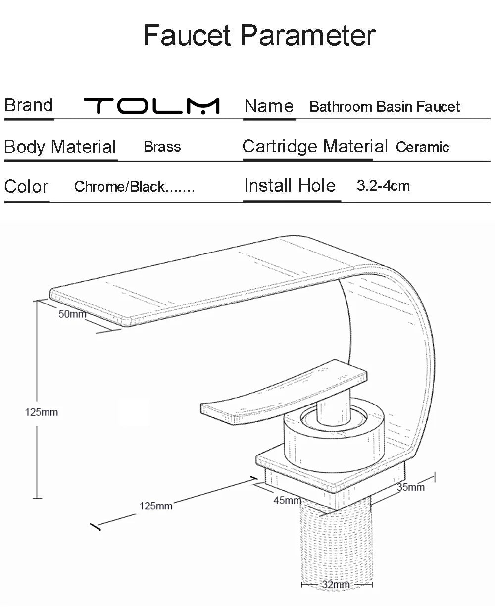 Robinet de Lavabo Mitigeur Robinet Cascade : Élégance et Fonctionnalité pour Votre Salle de Bain - Maisonplanet