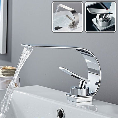 Robinet de Lavabo Mitigeur Robinet Cascade : Élégance et Fonctionnalité pour Votre Salle de Bain - Maisonplanet