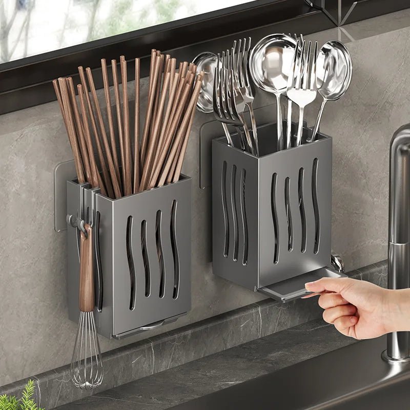 Support de rangement multifonctionnel pour ustensiles de cuisine : l'allié indispensable de votre cuisine - Maisonplanet