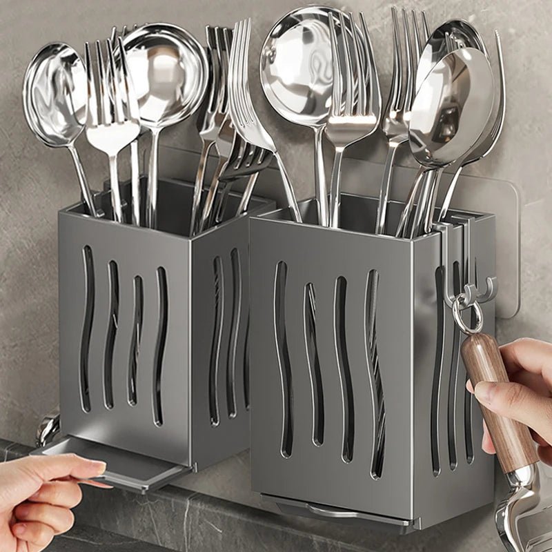 Support de rangement multifonctionnel pour ustensiles de cuisine : l'allié indispensable de votre cuisine - Maisonplanet